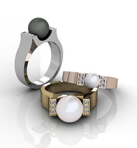 Pearl Ring Render Pearl Ring Render