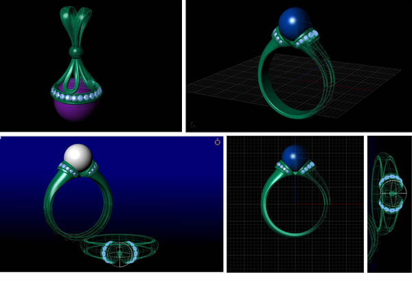 CAD jewellry design